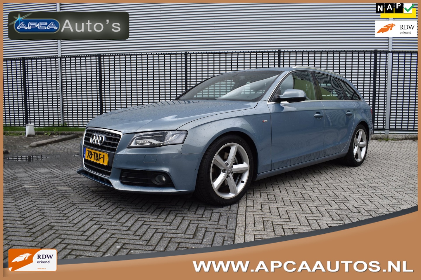 Audi A4 Avant - 2.0 TFSI Automaat Pro Line S 6 mnd GARANTIE DealerOH Navi CruiseC Climate Trekhaak - AutoWereld.nl