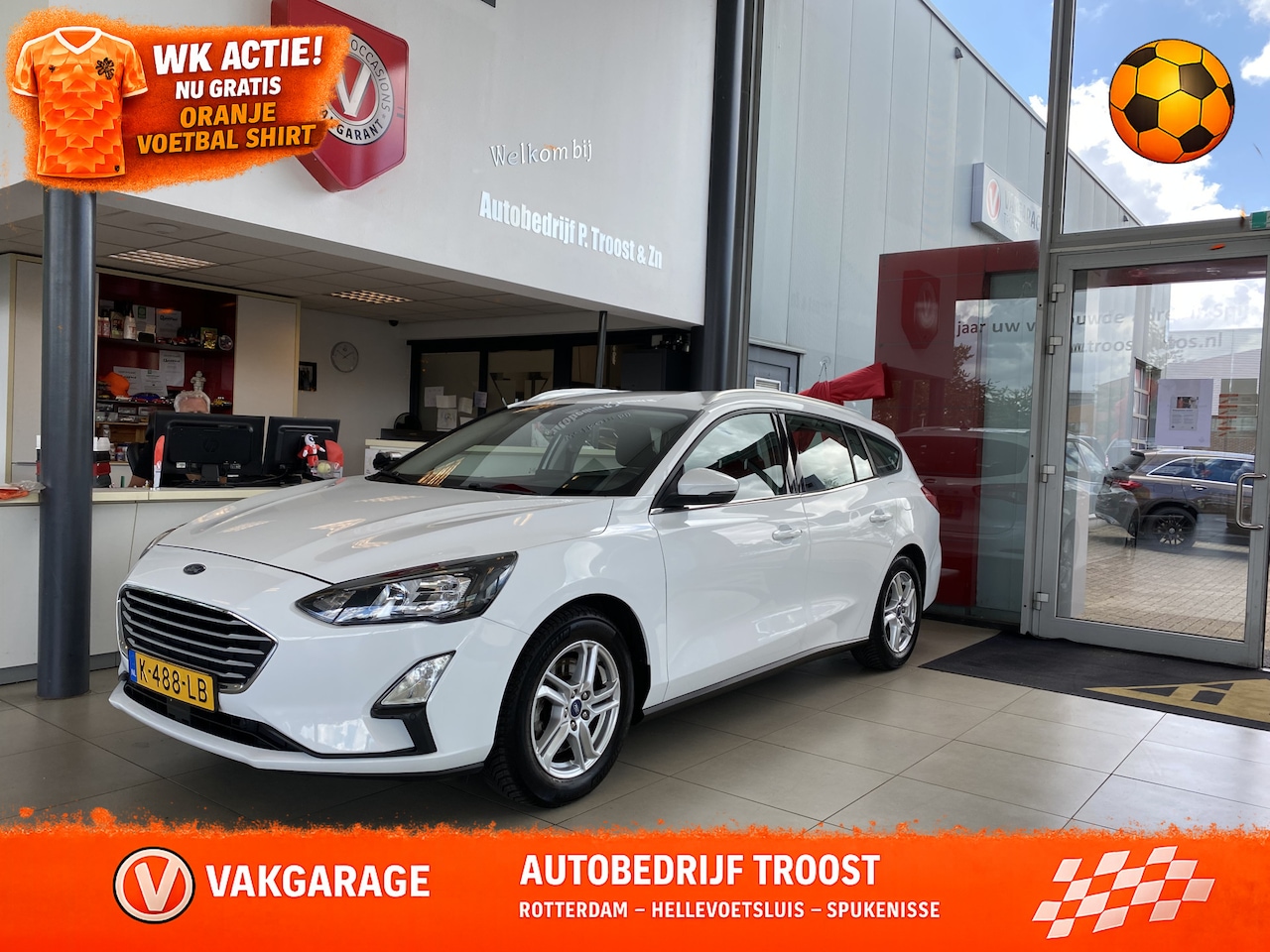Ford Focus Wagon - 1.0 EcoBoost Trend Edition Business 1.0 EcoBoost Trend Edition Business,Navigatie,Achteruitrijcamera,Spraakbediening,Elektrisc - AutoWereld.nl