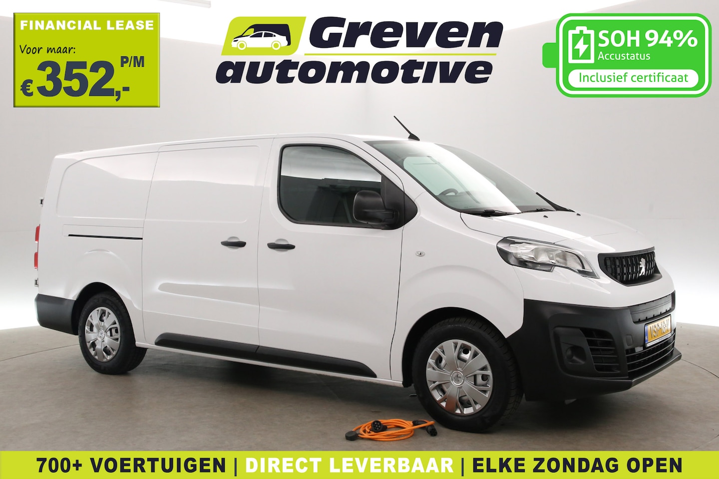 Peugeot e-Expert - Premium Long 75 kWh L3H1 | Snelladen | SOH 94% | Airco | 3 Zits | Carplay | Navigatie | Tr - AutoWereld.nl