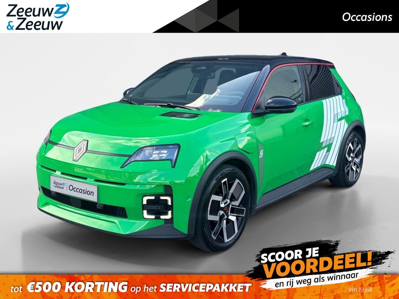 Renault 5 - 52 kWh 150PK Comfort Range Techno Automaat | 1e eigenaar | Navi | Climate Control | Apple - AutoWereld.nl