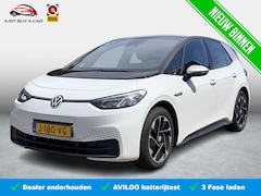Volkswagen ID.3 - First 58 kWh SoH 92, 8% / 3 Fase / Stoel & Stuurverwarming / Adaptive Cruise / Apple & And