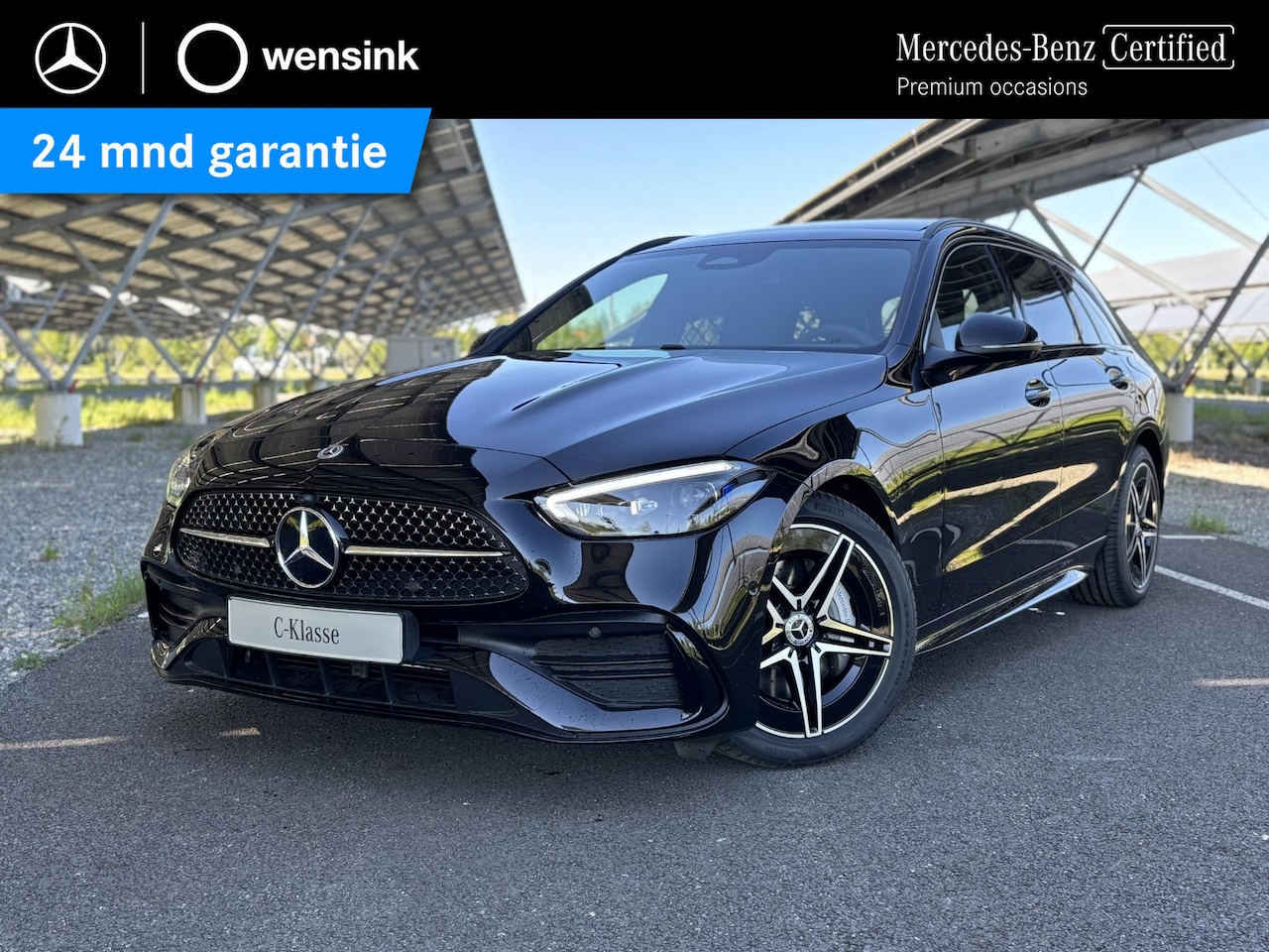Mercedes-Benz C-klasse Estate - 180 Business Solution AMG | Night | Panoramdak | Memory stoelen | 360 camera | Sfeerverlic - AutoWereld.nl