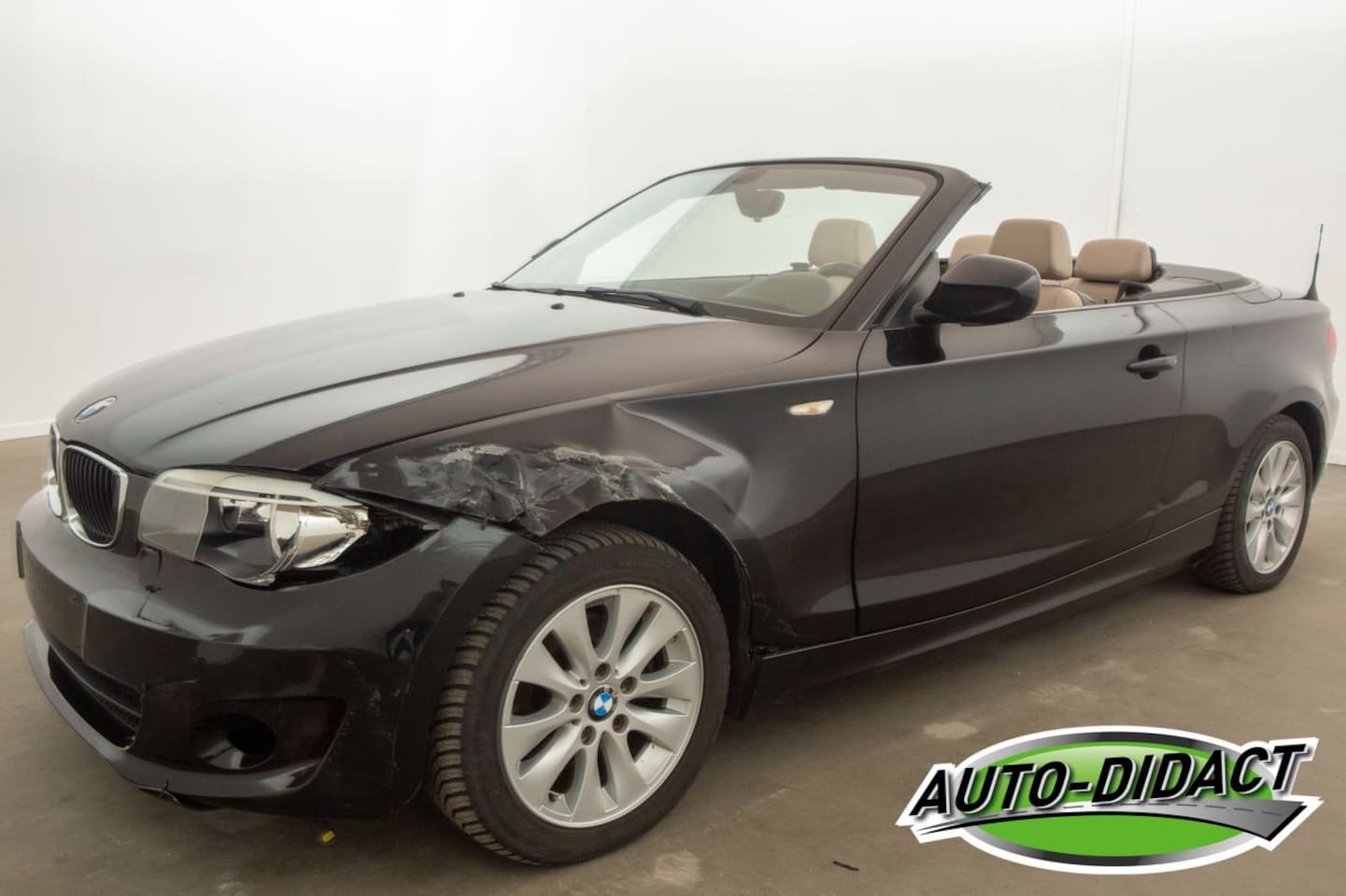 BMW 1-serie Cabrio - 118d Clima Leder - AutoWereld.nl