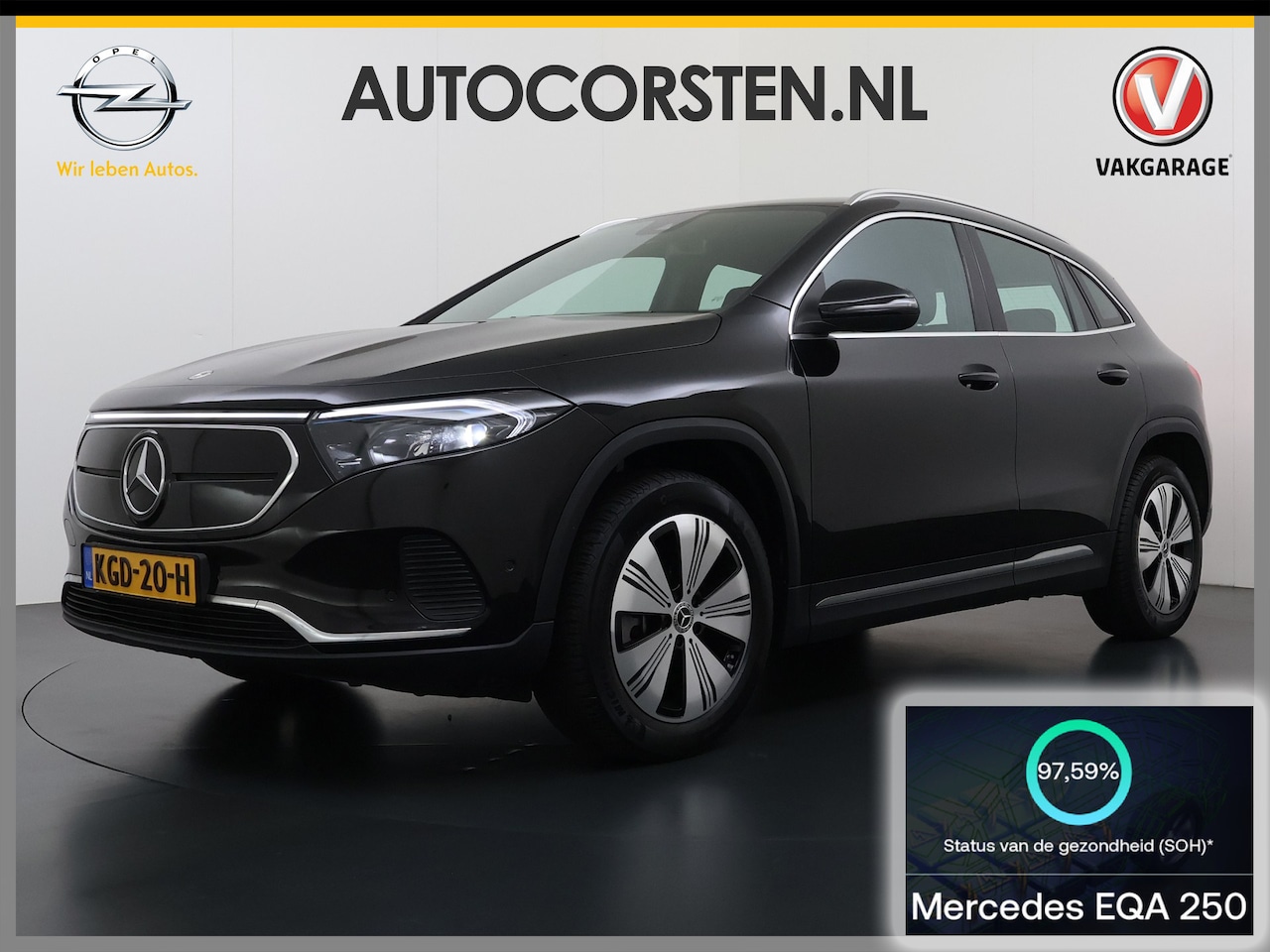 Mercedes-Benz EQA - 250 SOH 97% Navi Camera 1/2 Leer High-Performance-LED Stoelverwarmd Adapt grootlicht-Ass. - AutoWereld.nl