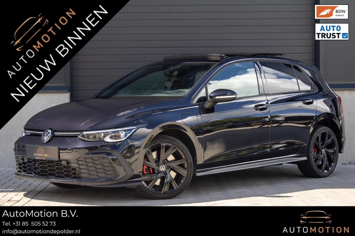 Volkswagen Golf - 1.4 eHybrid GTE PANO LEDER CAMERA HUD ACC DODEHOEK - AutoWereld.nl