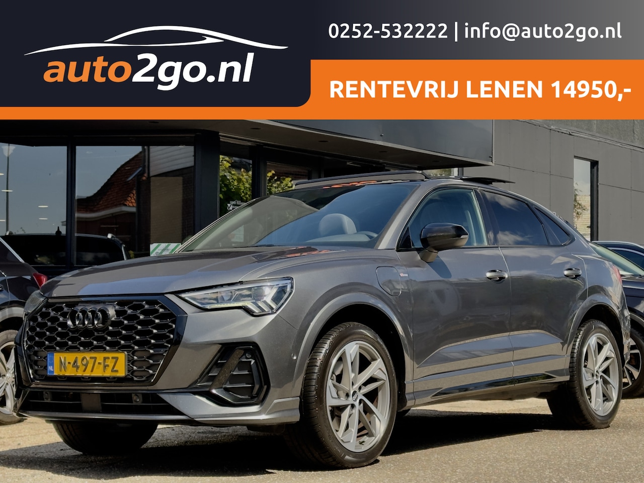 Audi Q3 Sportback - 45 TFSI e AUT6 S-LINE EDITION PANODAK LEDER NAVI DIGI-DASH APPLE-CARPLAY LED LMV PDC - AutoWereld.nl