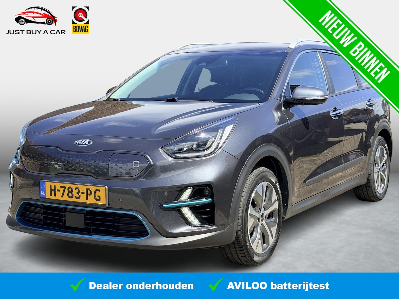 Kia e-Niro - ExecutiveLine 64 kWh SoH 92,7% / Trekhaak / Warmtepomp / 4x Stoelverwarming / JBL / Adapti - AutoWereld.nl