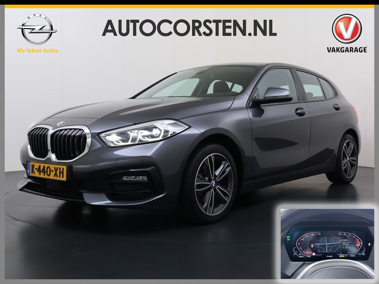 BMW 1-serie - 118i AUT-7 Sport-Line Navi Ecc Live-Cockpit-Pro 1/2 Leer Sportstoelen Apple Carplay Androi - AutoWereld.nl