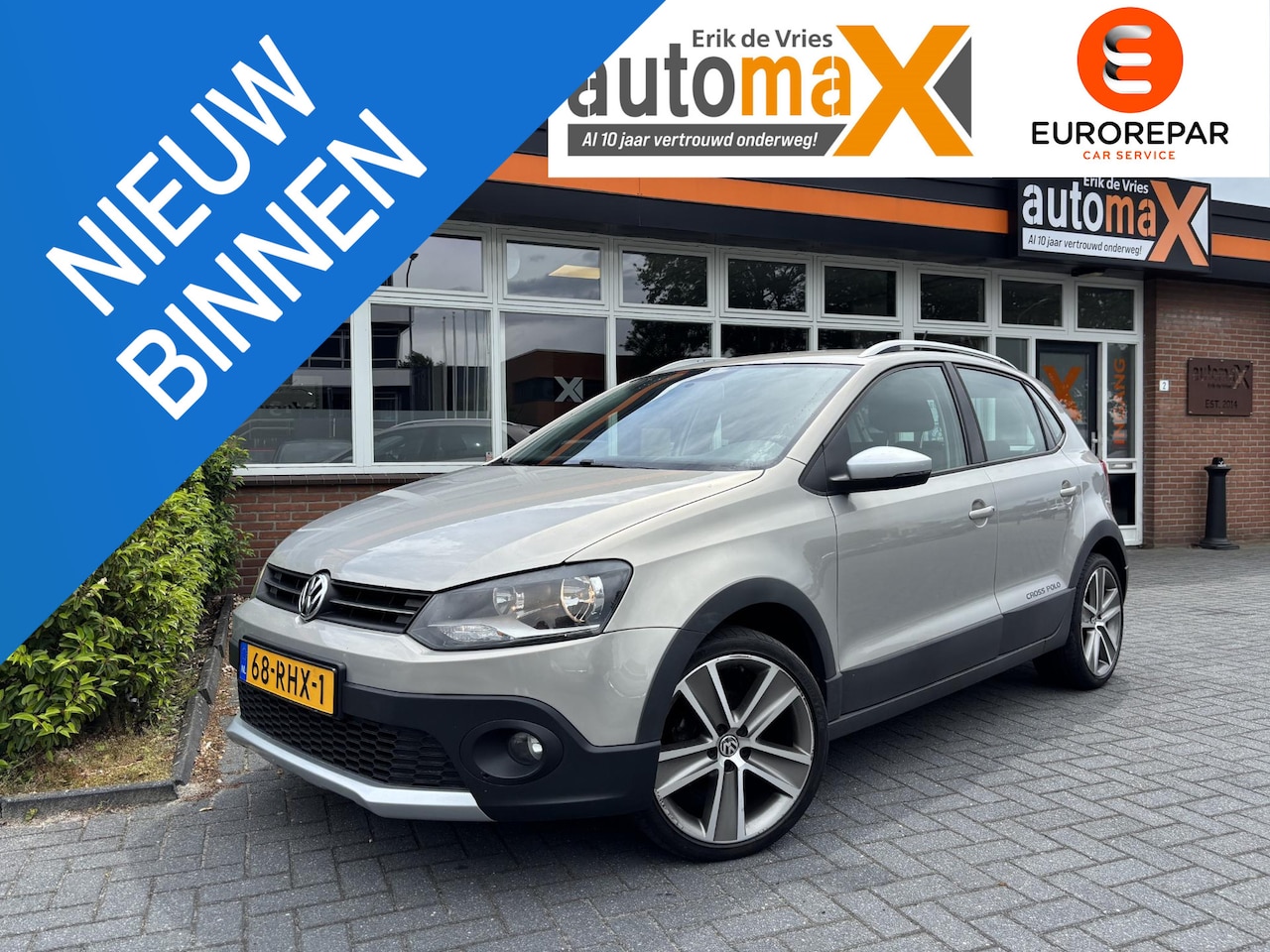 Volkswagen Polo - 1.2 TSI Cross |Goed Onderhouden!|Climate Control!| - AutoWereld.nl