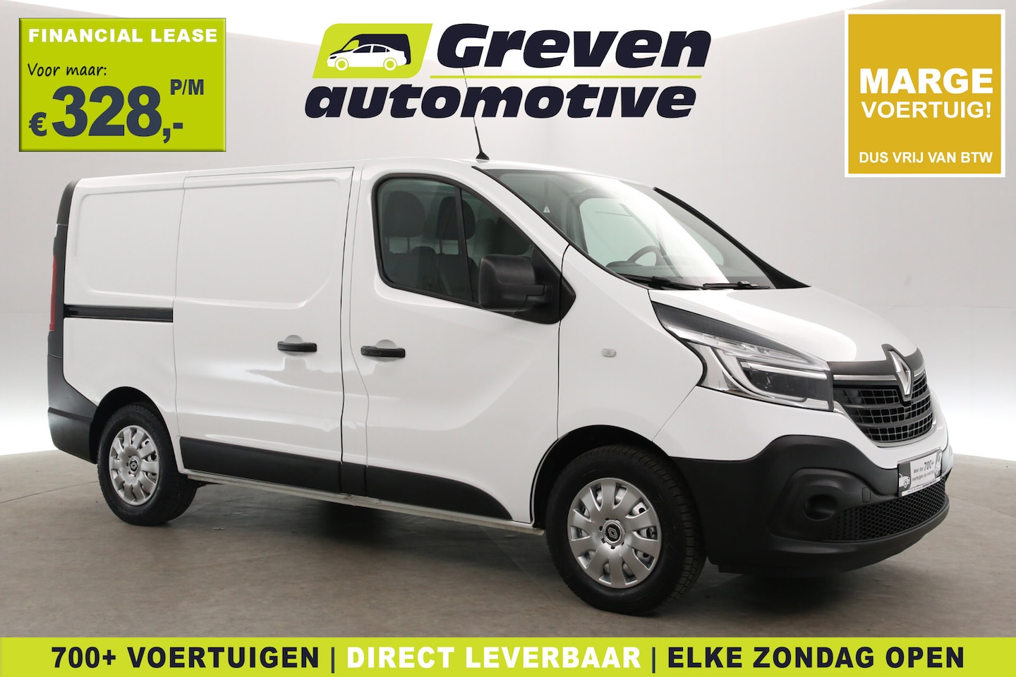 Renault Trafic - 2.0 DCI L1H1 145PK | Marge | Airco | 3 Zits | Parkeersens. | Trekhaak | LED - AutoWereld.nl