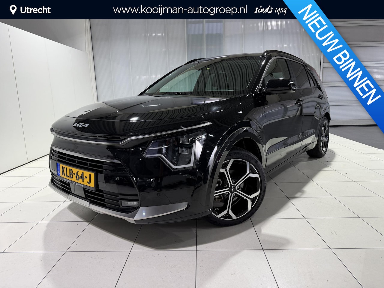 Kia Niro - 1.6 GDi Hybrid DynamicPlusLine 18 inch, Stoel en stuur verwarming, Apple Carplay/Android A - AutoWereld.nl