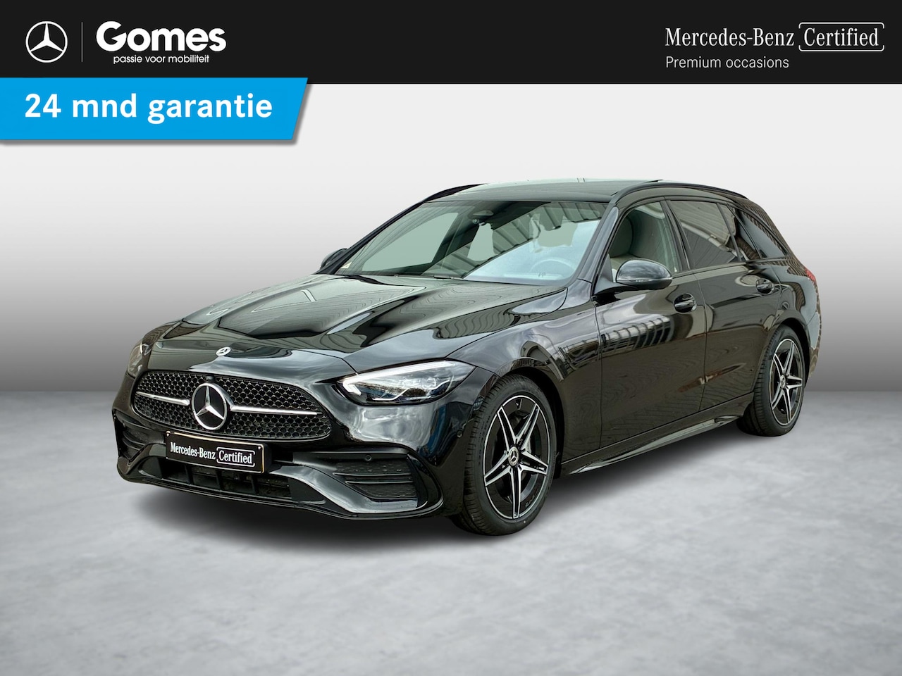 Mercedes-Benz C-klasse Estate - 180 Star Edition AMG | Night Pakket | Panoramadak | Burmester 3D Surround Sound | Elektris - AutoWereld.nl