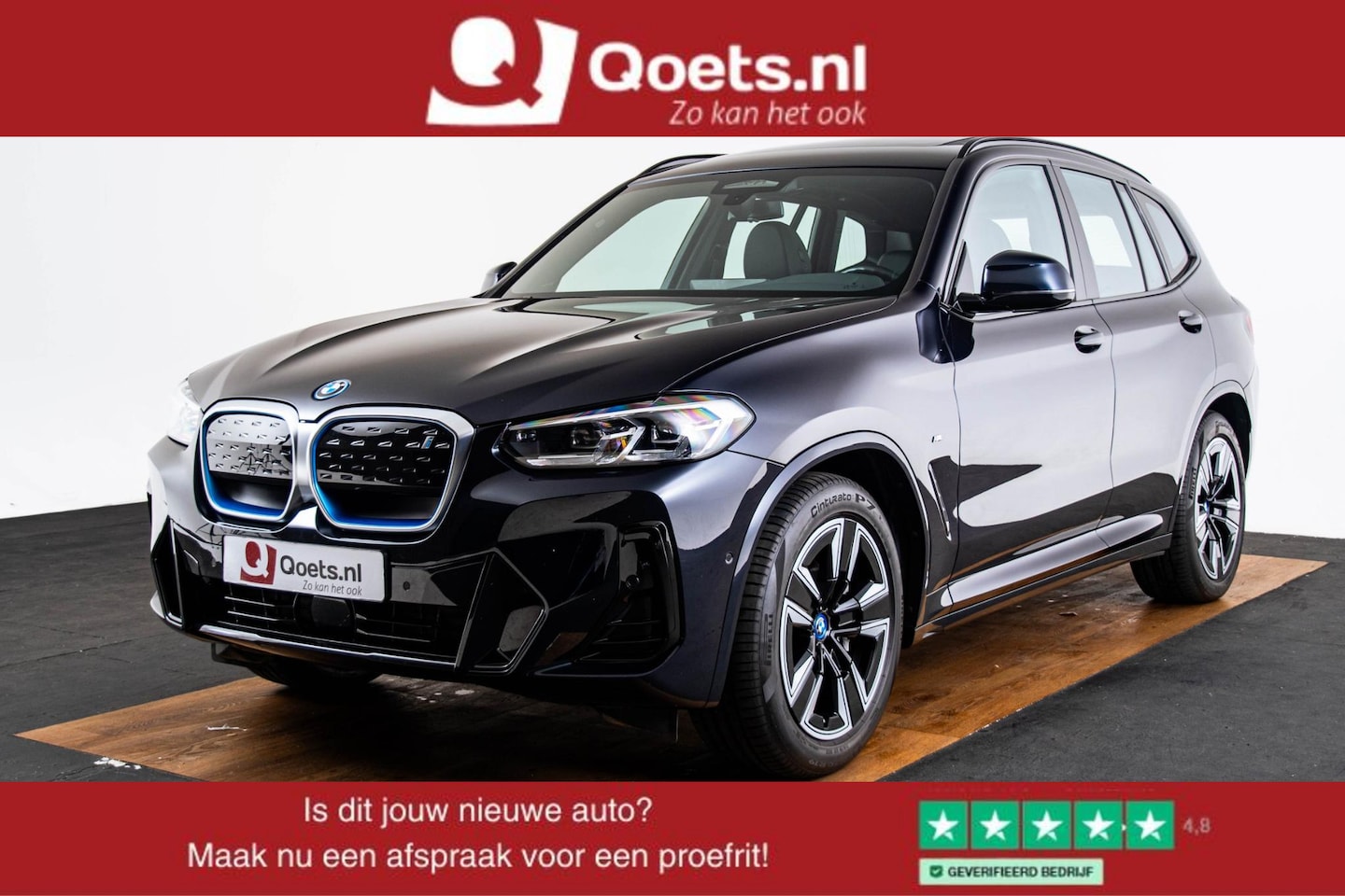 BMW iX3 - Executive 80 kWh Driving Assistant Professional - Comfort Access - Elektrisch verwarmde vo - AutoWereld.nl