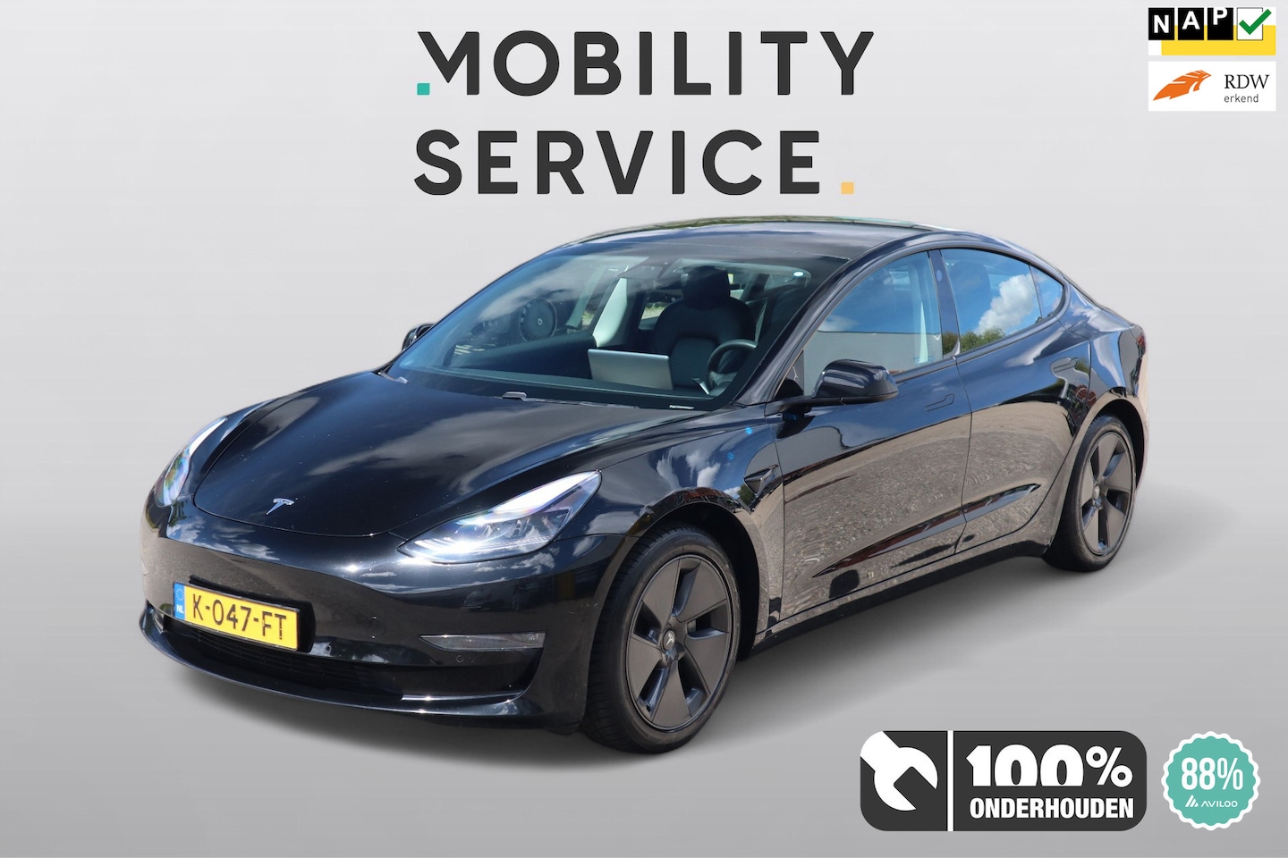 Tesla Model 3 - Long Range RWD Long Range AWD 75 kWh SOH88% Pano Clima Cruise - AutoWereld.nl