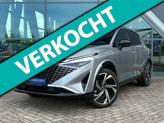 Nissan Qashqai - 1.3 MHEV Xtronic Tekna Plus 158pk Massage stoelen / 360 Camera / Panoramadak