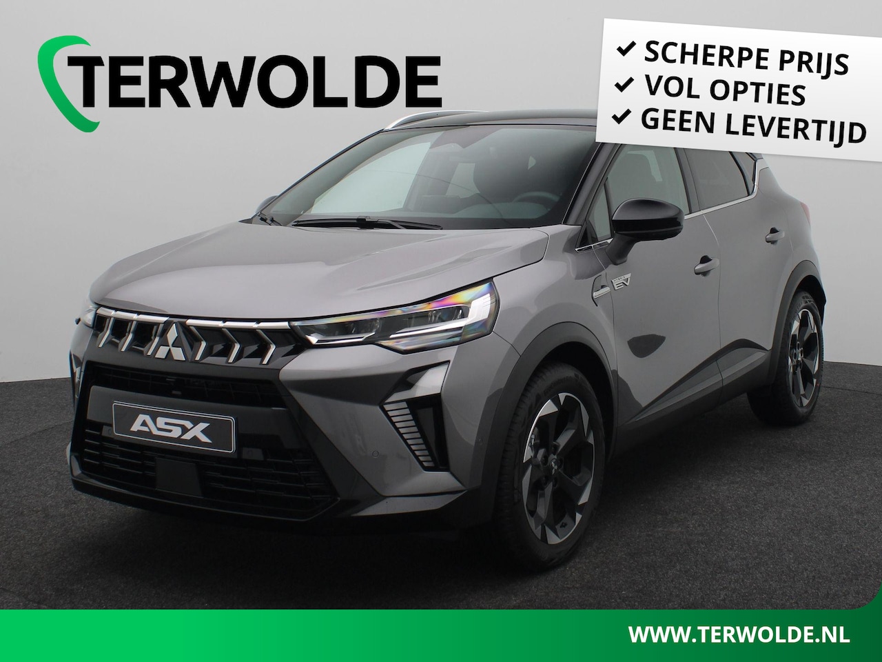 Mitsubishi ASX - 1.8 HEV AT Executive | Adapt. Cruise | Stoel- & Stuurverw. | Parkeercamera | - AutoWereld.nl