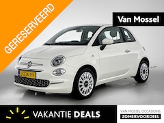 Fiat 500 - 1.0 Hybrid Lounge | Apple Carplay/Android Auto | Parkeersensoren | Airco | 15" Lichtmetale
