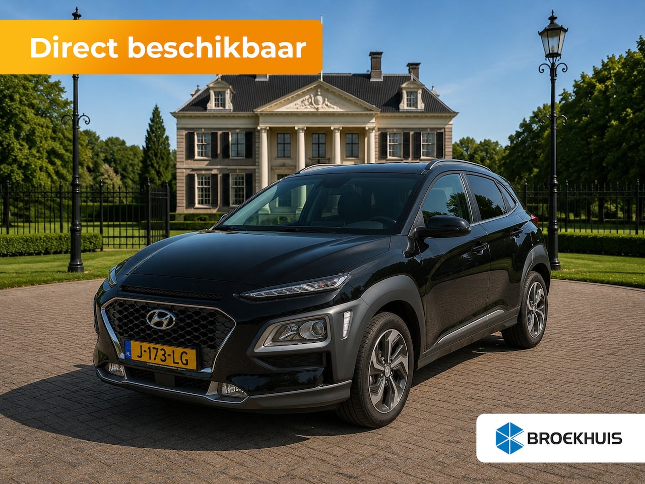 Hyundai Kona - 1.6 GDI HEV Fashion | NL-AUTO! | CAMERA | ADAPTIVE CRUISE | TREKHAAK | DODE HOEK | ALL SEA - AutoWereld.nl