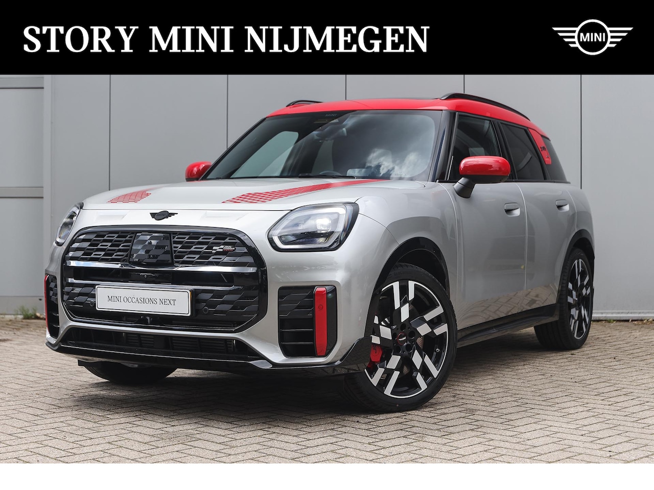 MINI Countryman - JCW ALL4 Automaat / Pakket XL / 20" JCW Flag Spoke 2-tone - AutoWereld.nl