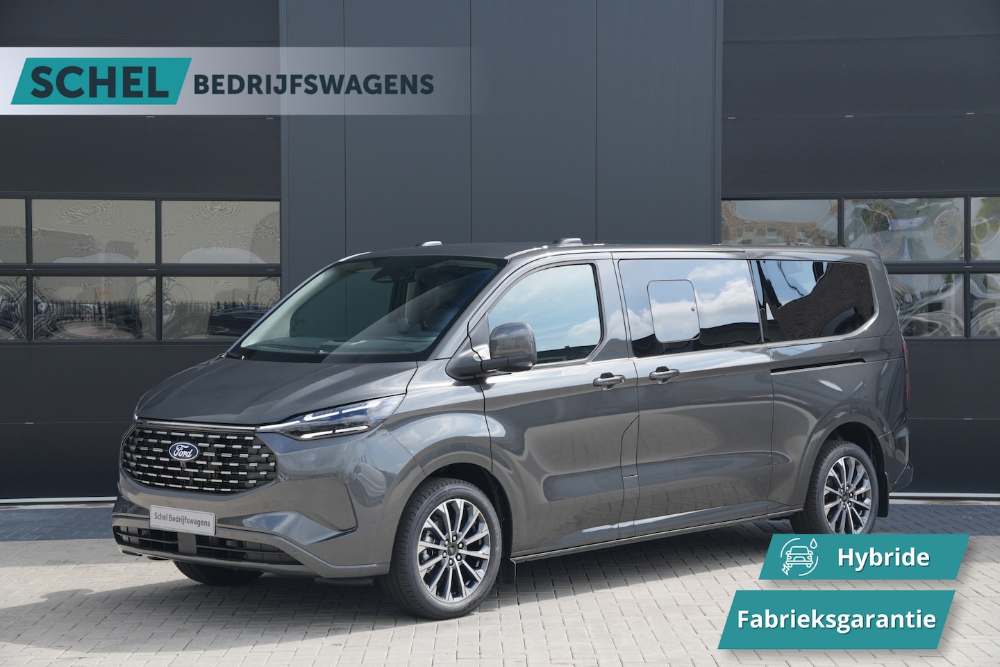 Ford Model T - Custom 340 2.5 PHEV L2H1 Titanium X 232pk | ACC | Pano | B&O | Elek. schuifdeuren | 360 ca - AutoWereld.nl