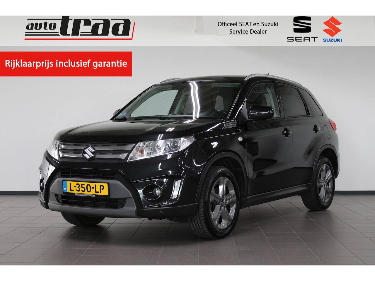 Suzuki Vitara - 1.6 Exclusive / Camera / Trekhaak / Stoelverwarming / Navi. / - AutoWereld.nl