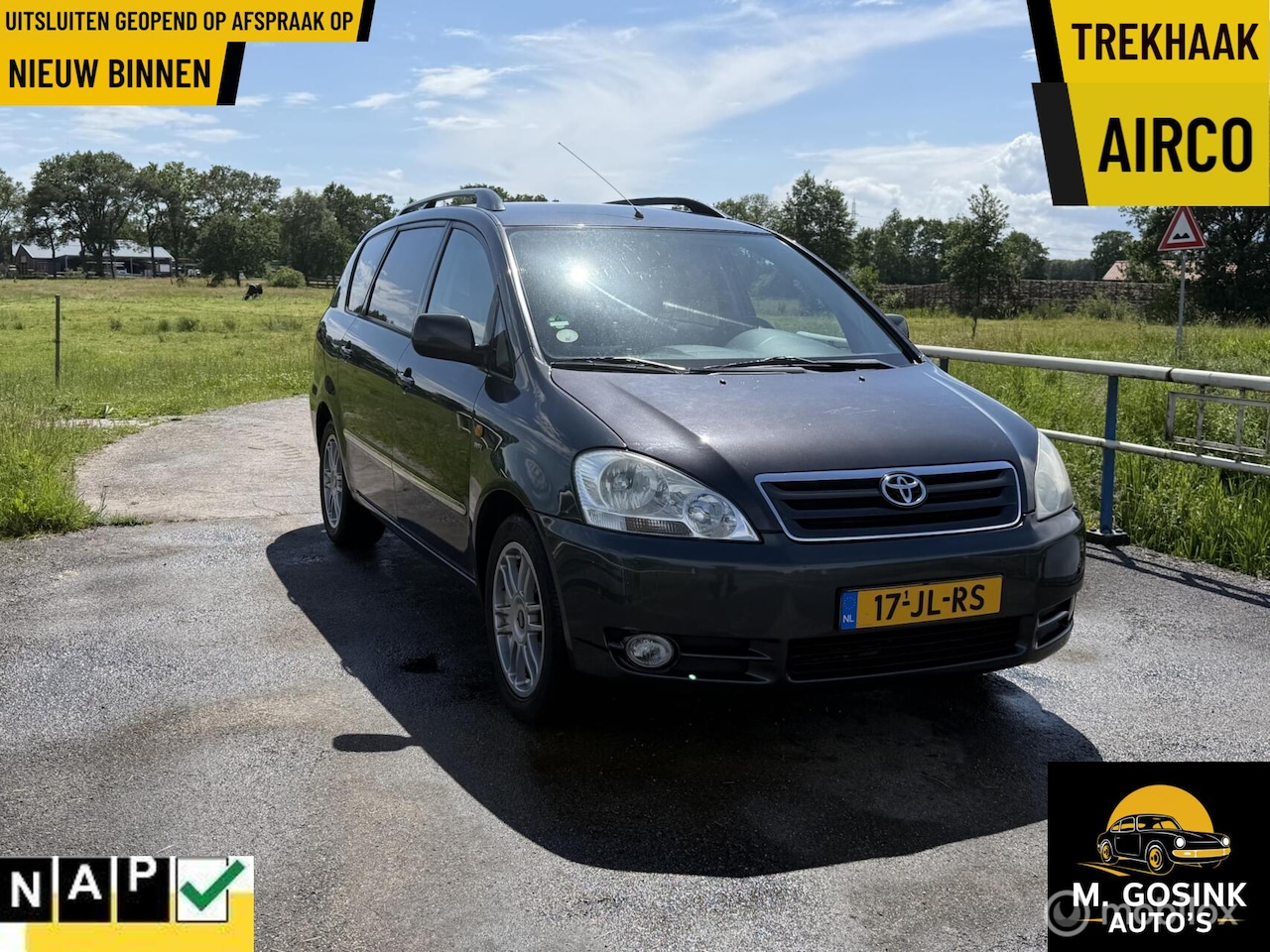 Toyota Avensis Verso - 2.0i Linea Sol 7p Airco Cruise Trekhaak - AutoWereld.nl