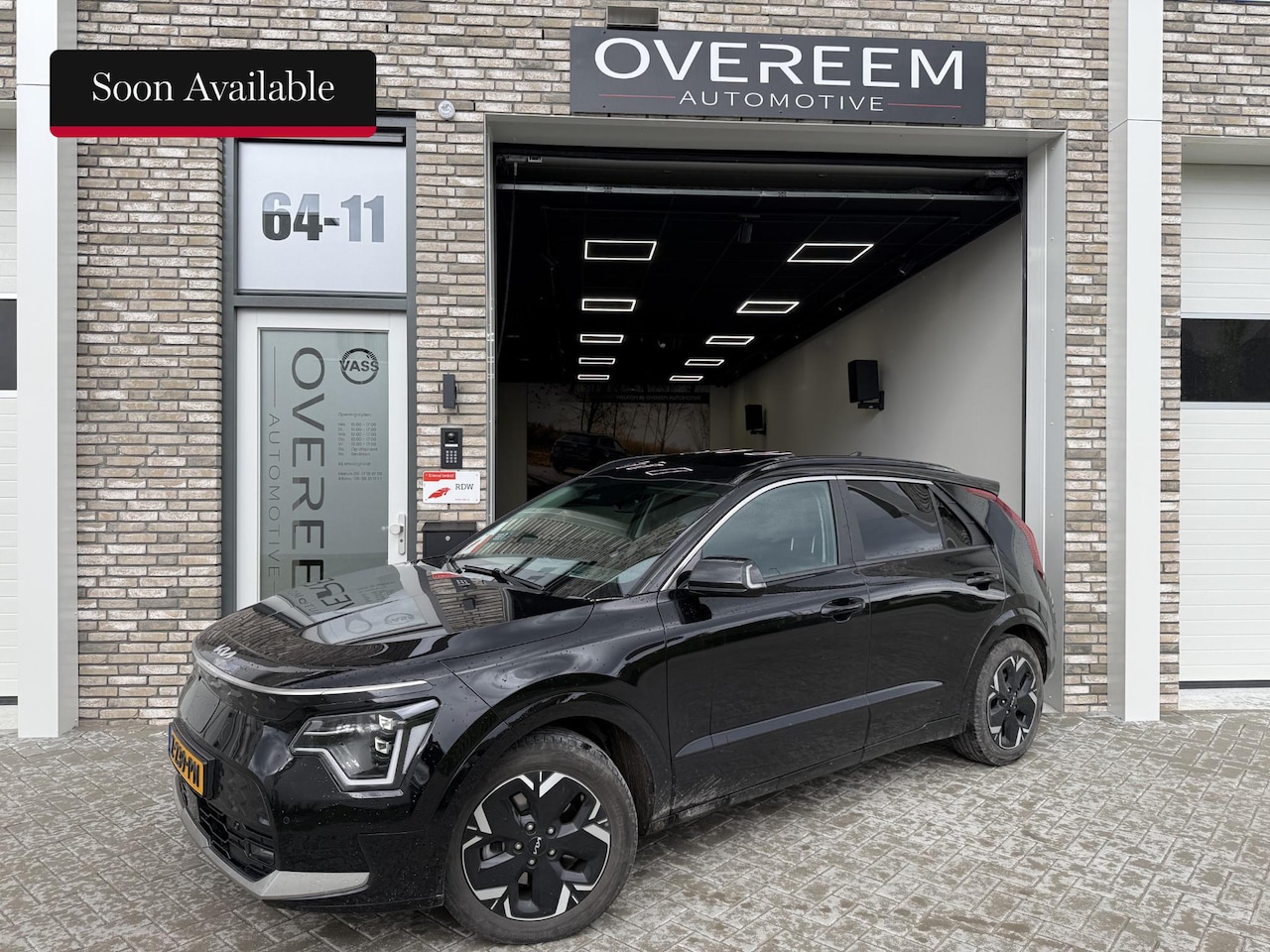 Kia Niro EV - Dynamic PlusLine 64.8 kWh 204PK | Schuifdak | HUD | Leder int. | Stoel/Stuur verwarming | - AutoWereld.nl
