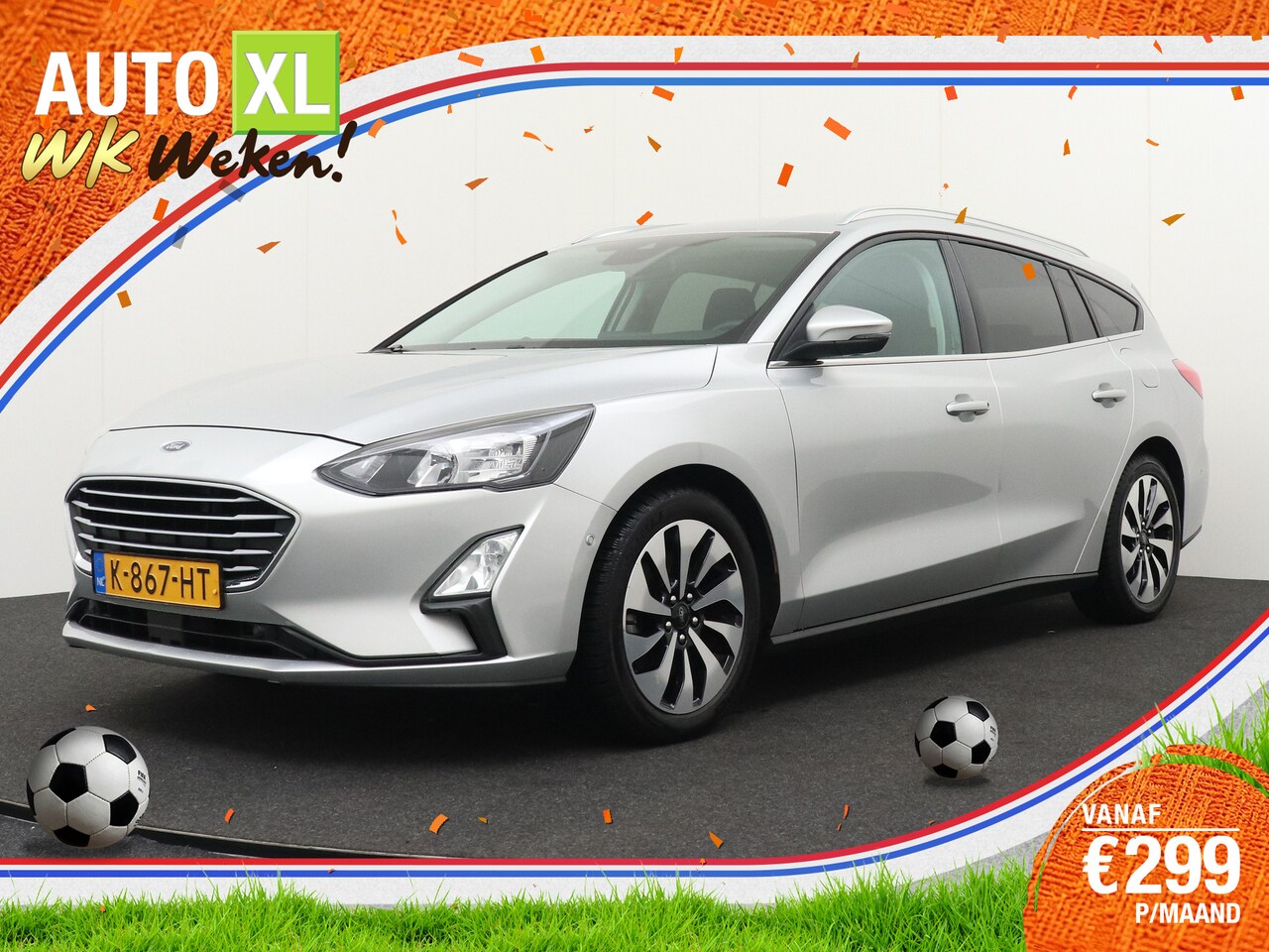 Ford Focus Wagon - 125 PK Hybrid Business+ Camera Carplay Cruise - AutoWereld.nl