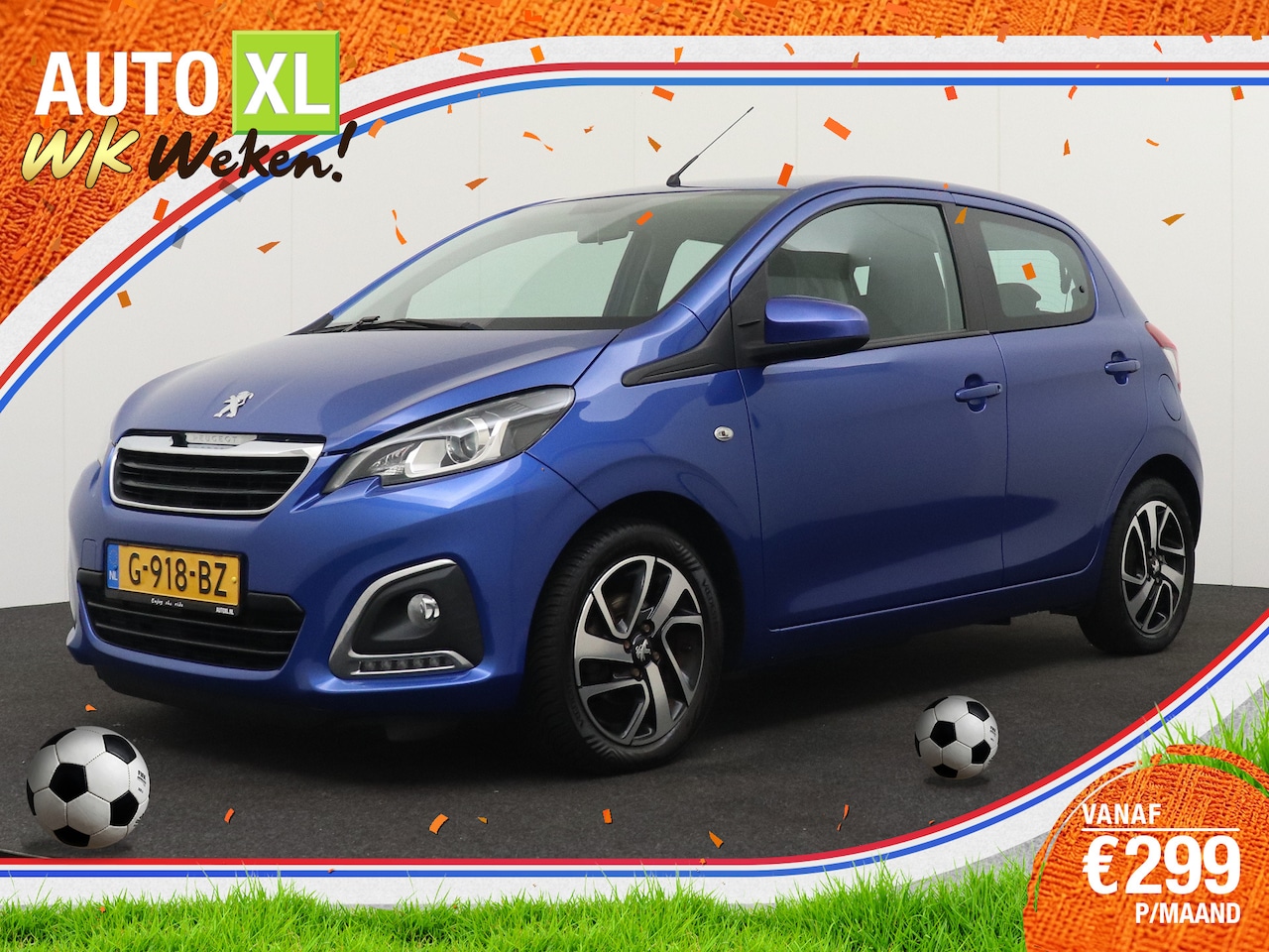 Peugeot 108 - 1.0 e-VTi Allure Navi Airco LMV 15" - AutoWereld.nl