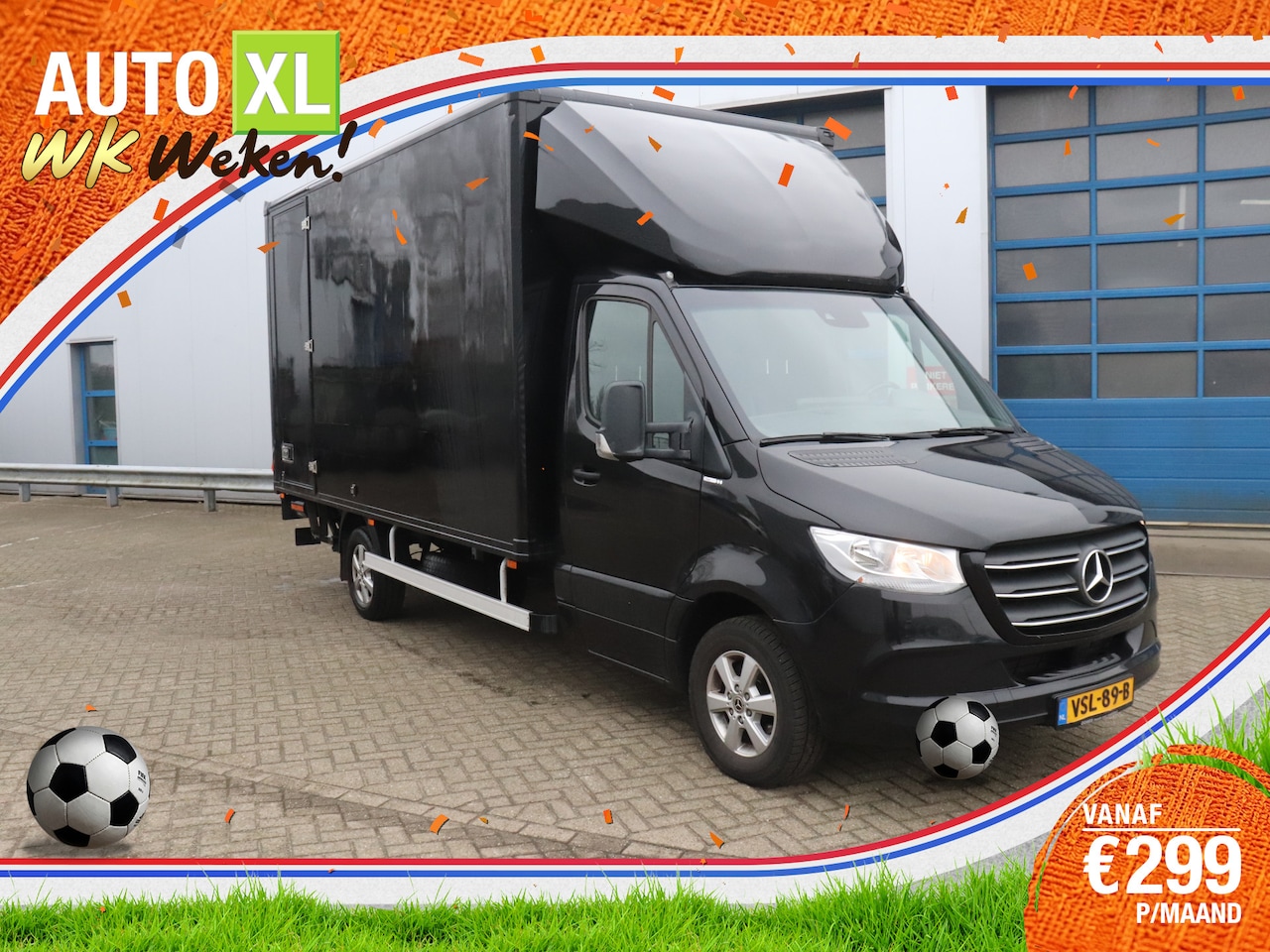 Mercedes-Benz Sprinter - 315 Aut. L3 RWD Bakwagen Laadklep 750 KG Camera Carplay - AutoWereld.nl