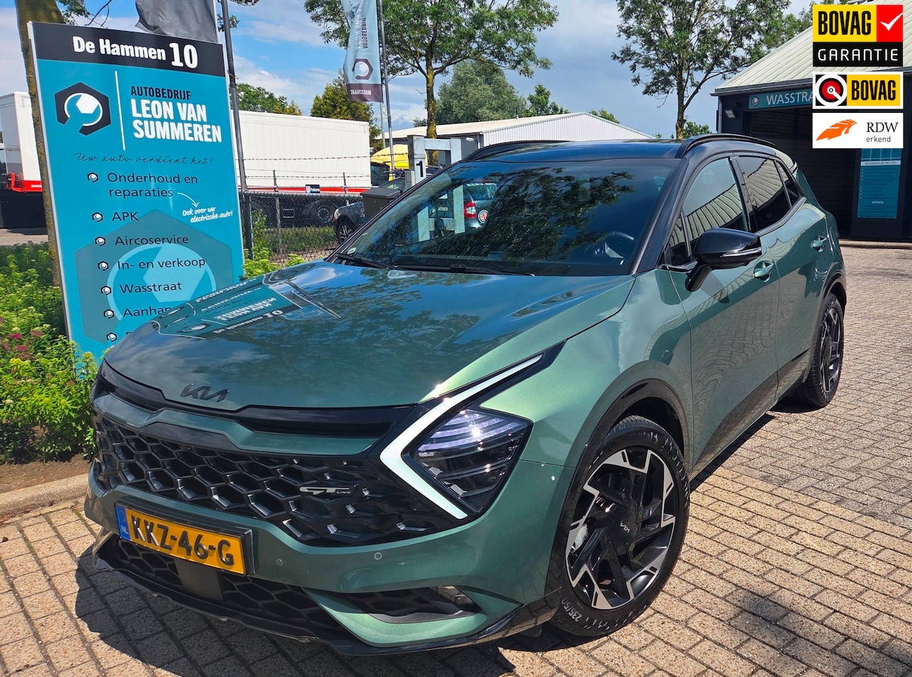 Kia Sportage - 1.6 T-GDI MHEV Dynamic GT Line Automaat l 360 camera l Premium audio l Panorama dak l Dode - AutoWereld.nl