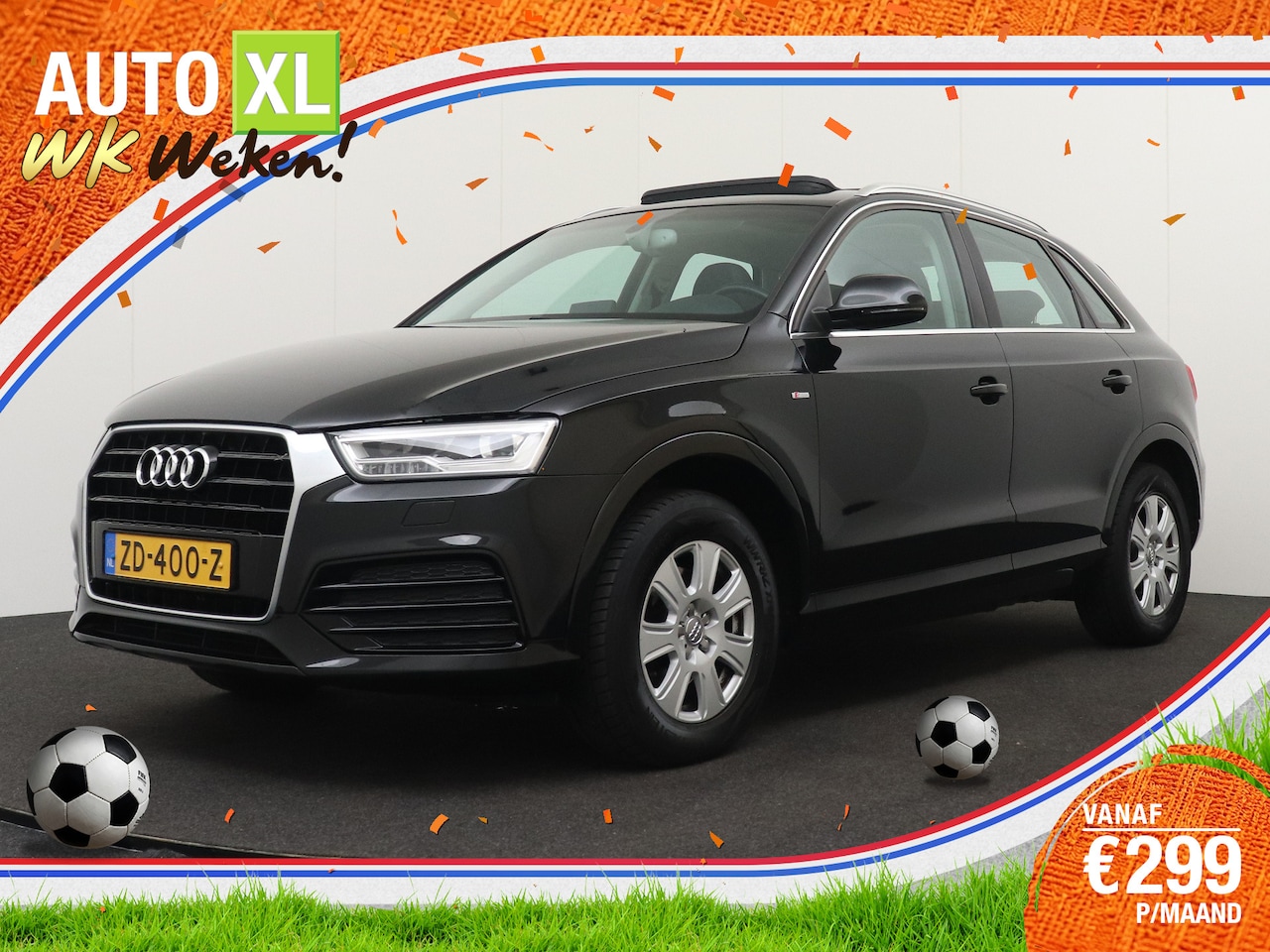 Audi Q3 - 1.4 150 Aut. TFSI S-Line Pano-dak Xenon Leder-Sportstoel Navi - AutoWereld.nl