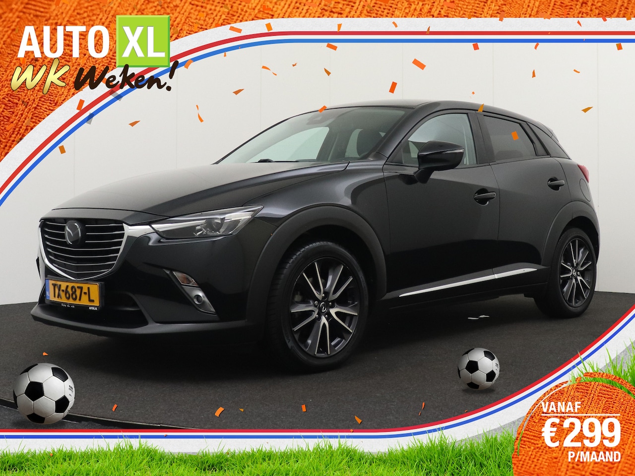 Mazda CX-3 - 2.0 Aut. SkyActiv-G GT-M Head-up Display Trekhaak BOSE Camera - AutoWereld.nl