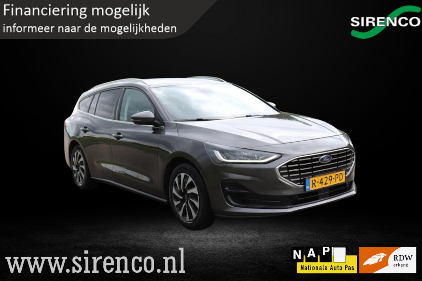 Ford Focus Wagon - 1.0 EcoBoost Hybrid Titanium X | B&O | virtual + groot scherm | trekhaak | stoel en stuur - AutoWereld.nl