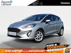 Ford Fiesta - 1.0 EcoBoost Titanium | NL-Auto | 1e Eigenaar | Adaptieve Cruise Control | Camera | Dode h
