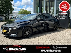 Mazda 3 - 3 Sedan Skyactiv-X 186pk Luxury | Leer | Bosé Audio | HUD | Trekhaak 1300kg |