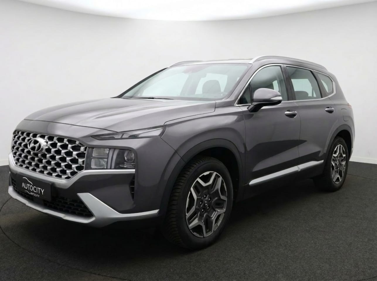 Hyundai Santa Fe - 1.6 T-GDI PHEV Premium 265PK 7 Persoons | Leder | Trekhaak | ACC - AutoWereld.nl