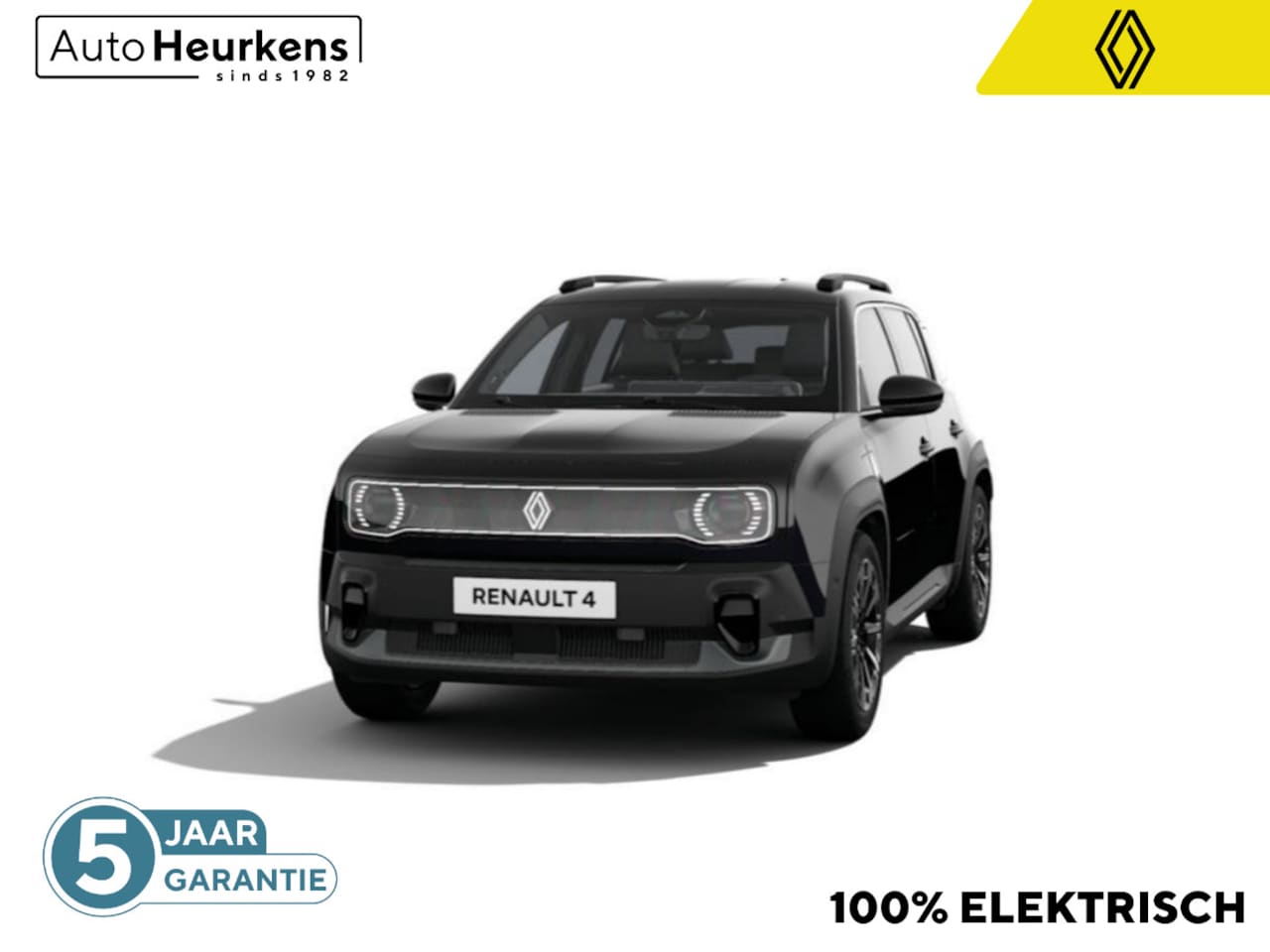 Renault 4 - Iconic 150 pk Comfort Range l V2G l Speciale aanbieding (meer dan € 4.500 korting) l Nieuw - AutoWereld.nl
