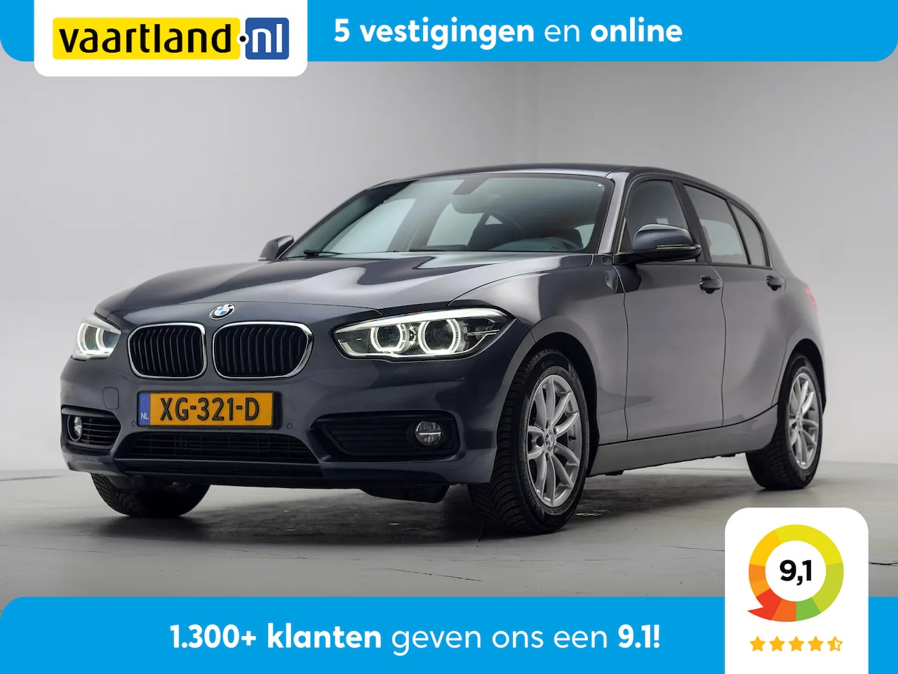 BMW 1-serie - 118i Executive Aut. 5-drs [ Full led Navi Climate ] - AutoWereld.nl