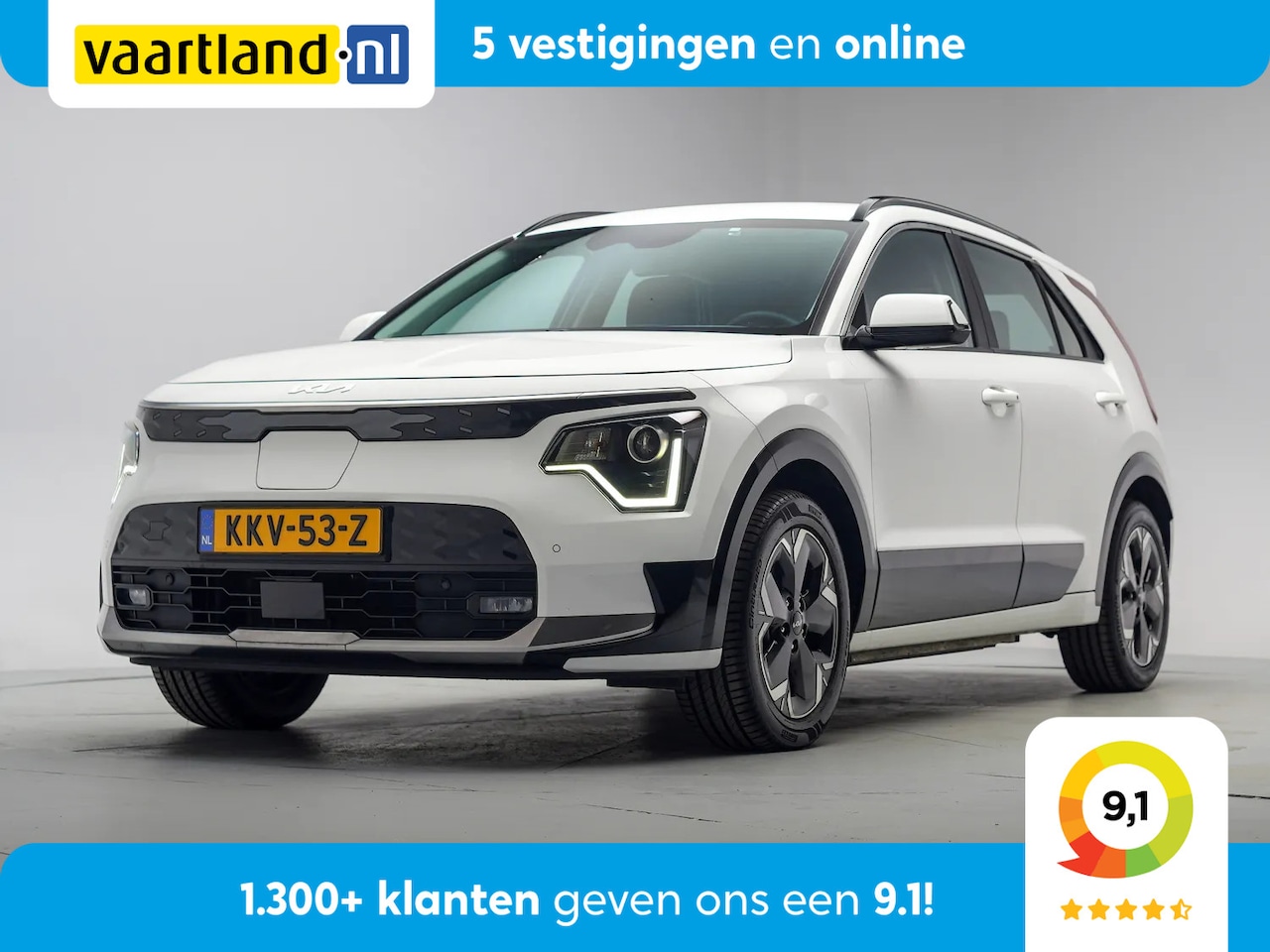 Kia e-Niro - DynamicLine 64.8 kWh 3-fase [ Navi Adapt.cruise Camera Stoel-en stuurverwarming ] - AutoWereld.nl