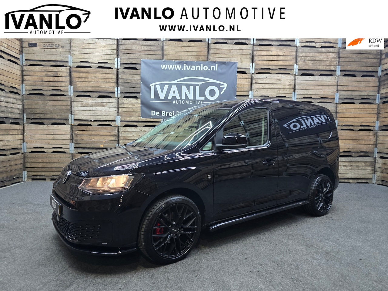 Volkswagen Caddy Cargo - 2.0 TDI Comfort EDITION Leder Navi Sidebars Airco Camera Trekhaak 19"LM - AutoWereld.nl
