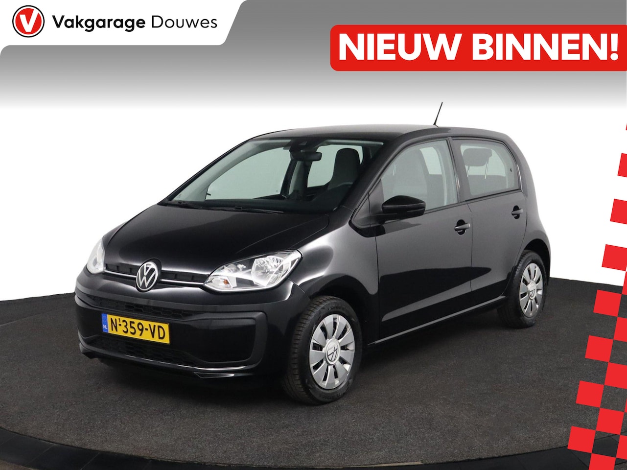 Volkswagen Up! - 1.0 |NAP|BTW|5drs.|Airco - AutoWereld.nl