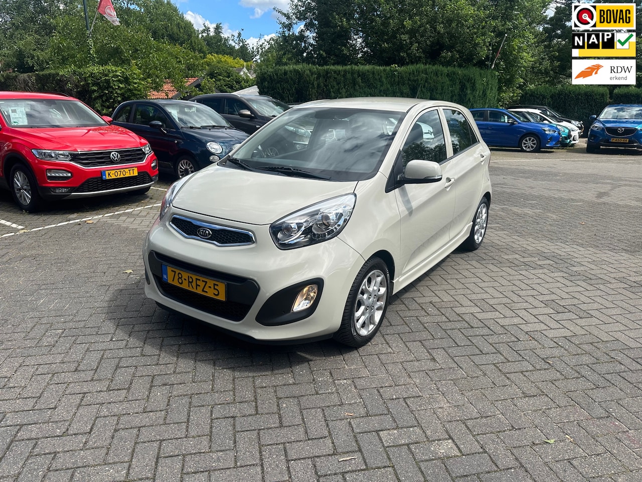 Kia Picanto - 1.0 CVVT Comfort Pack 1.0 CVVT Comfort Pack , airco 76.000 KM NAP - AutoWereld.nl