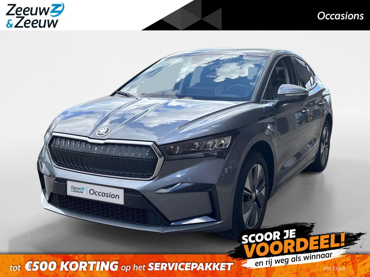 Skoda Enyaq Coupé iV - 60 Business Edition Plus | Trekhaak | Stuur/Stoelverwarming | Apple Carplay/Android Auto | - AutoWereld.nl