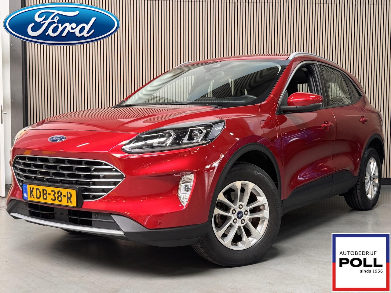 Ford Kuga - 2.5 PHEV Titanium Adap. Cruise Camera Winter Parking & Dodehoek pack Head Up Display Deale - AutoWereld.nl