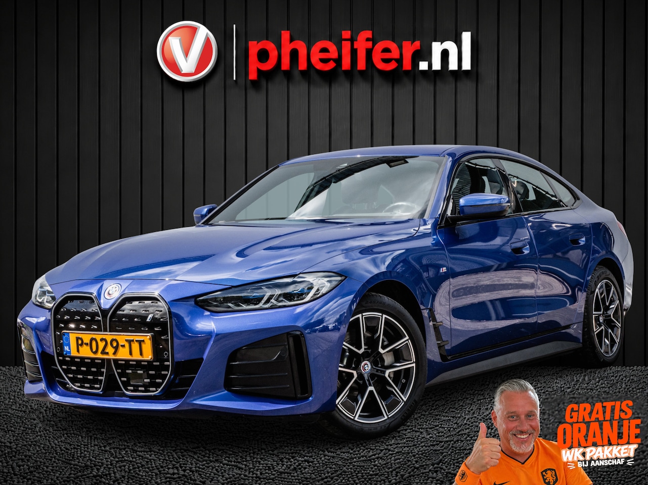 BMW i4 - eDrive40 High Executive 84 kWh M-Sport/ Sportstoelen/ Trekhaak/ Stoelverwarming/ Head-up/ - AutoWereld.nl