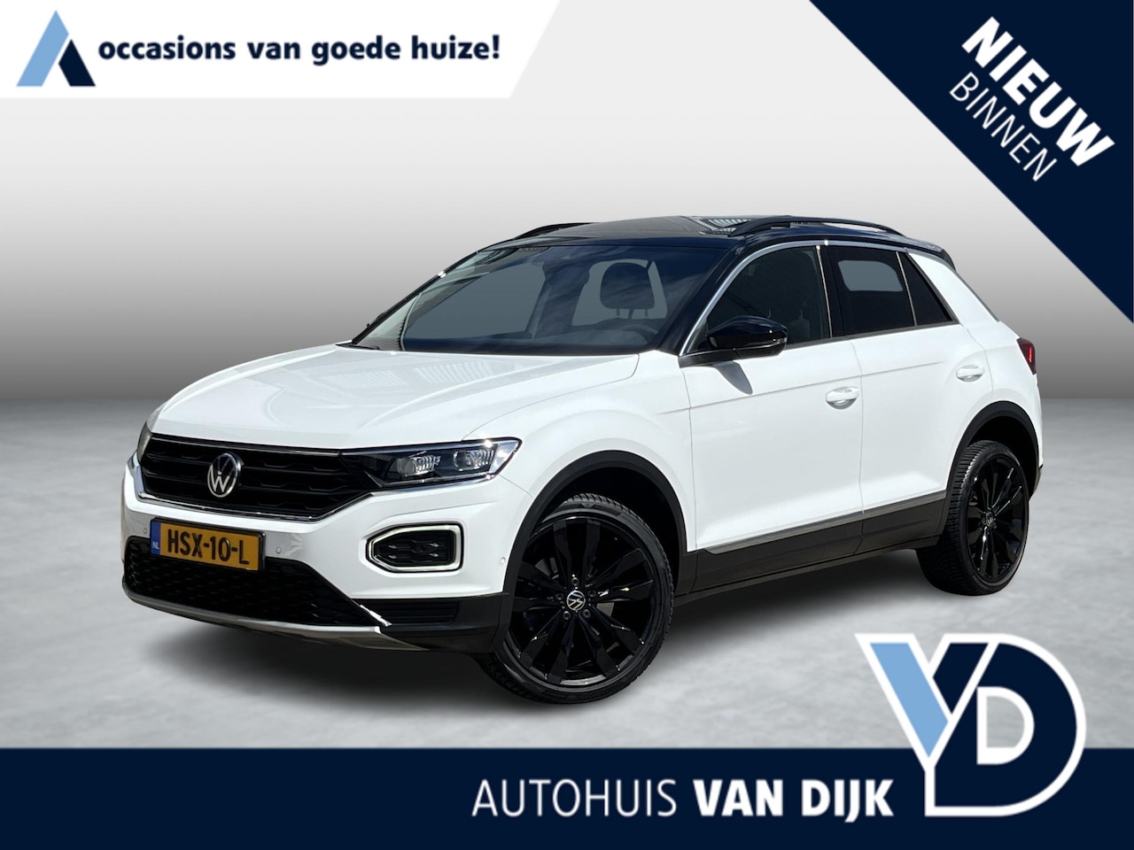 Volkswagen T-Roc - 1.5 TSI Sport Business R | 150PK/Voll.Historie/Navi/Pano.Dak/Adapt.Cruise/Camera/Stoelverw - AutoWereld.nl