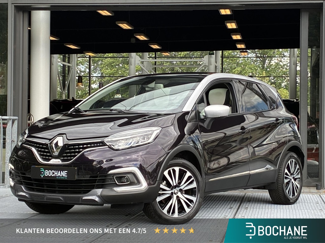 Renault Captur - 1.2 TCe Initiale Paris Automaat | Leder | Stoelverwarming | Panoramadak | Trekhaak - AutoWereld.nl