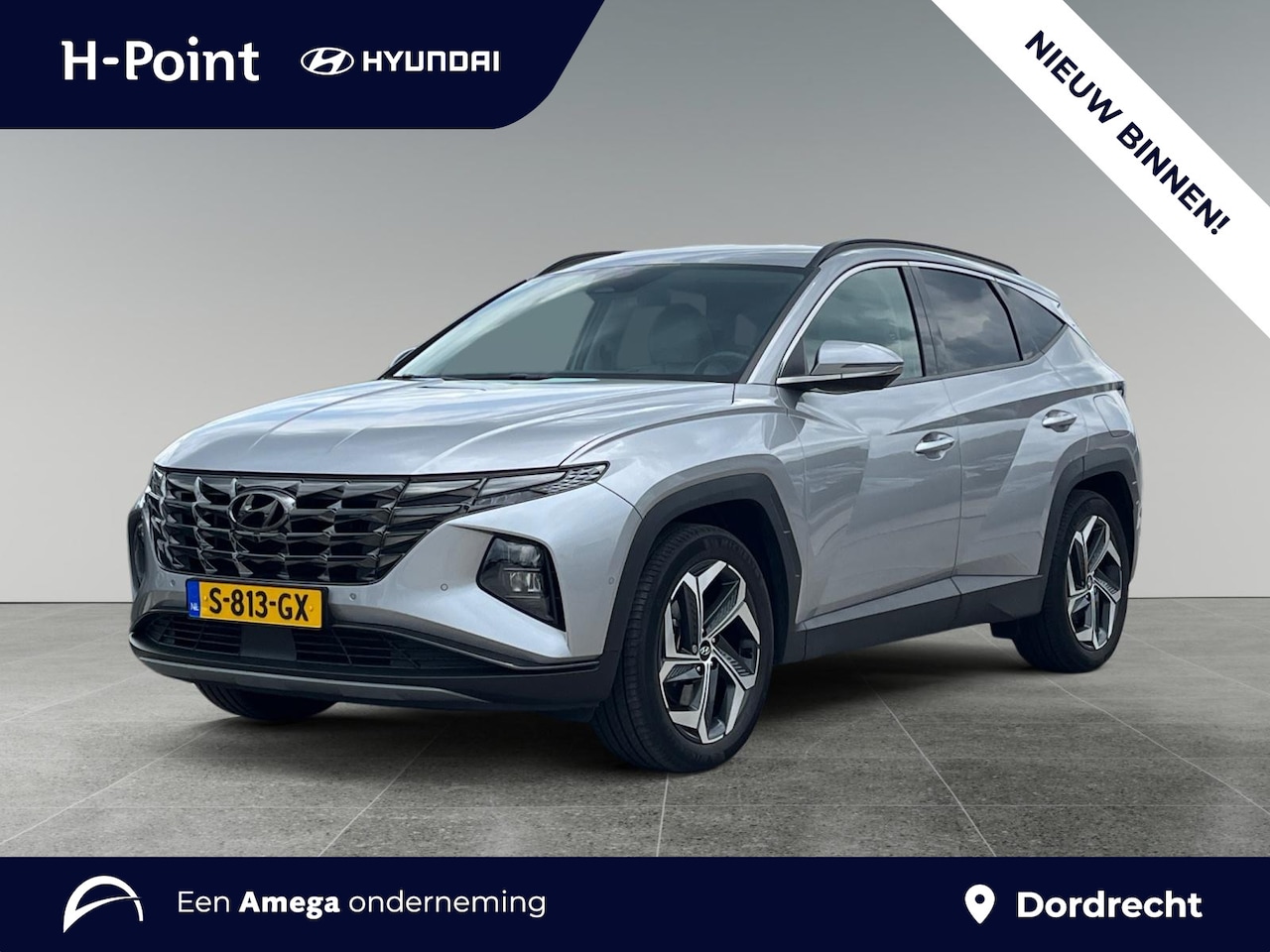 Hyundai Tucson - Premium 1.6 T-GDI HEV 230pk | WIT LEDER | APPLE CARPLAY / ANDROID AUTO | ADAPTIVE CRUISE - AutoWereld.nl