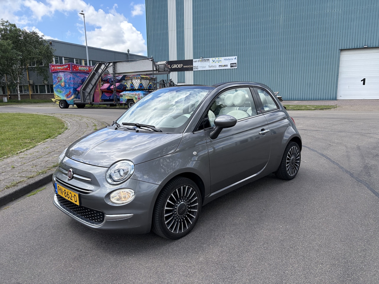 Fiat 500 C - 0.9 TwinAir Turbo Lounge 81 PK. Prachtige en zuinige auto !!! - AutoWereld.nl